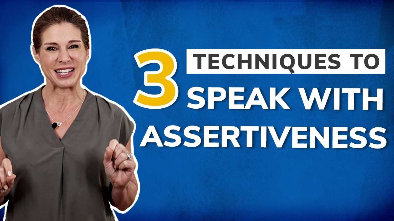 How To Be Assertive With Your Voice | Assertive Communication Training | Part 3/4