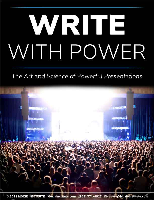 Presentation Writing Workshops And Coaching - Moxie Institute